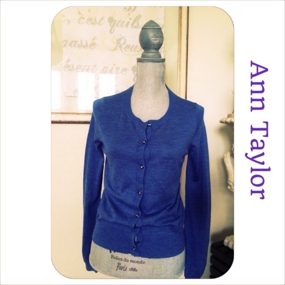 Ann Taylor periwinkle sweater